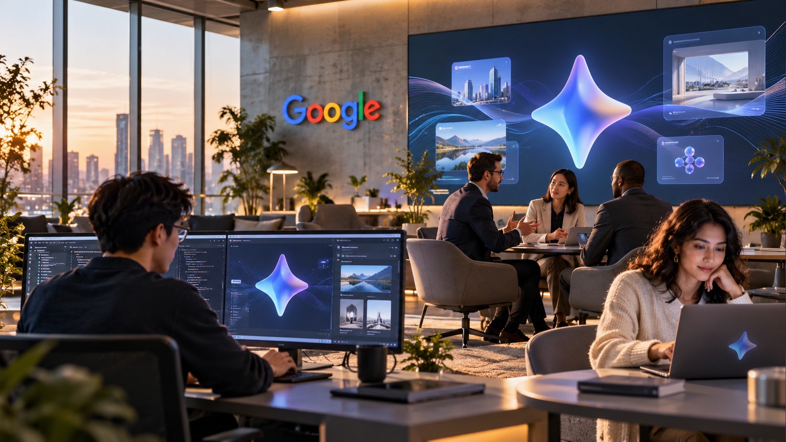 Imagem editorial: Google abre Gemini 4 Argon a empresas, programadores e subscritores