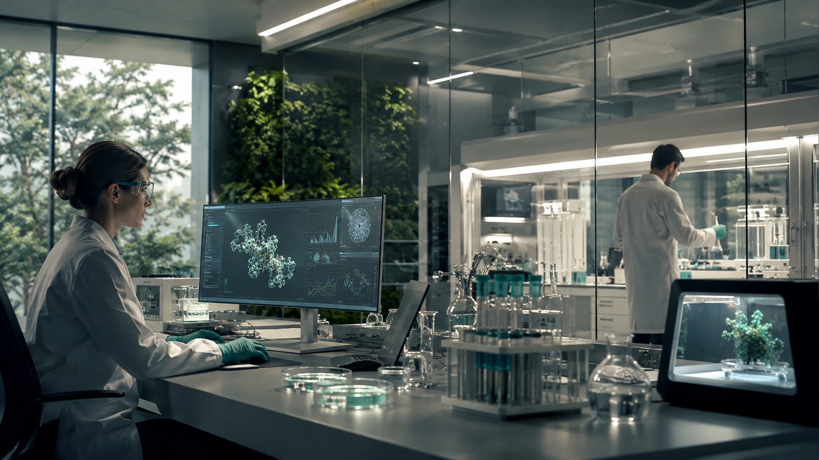 Imagem editorial: OpenAI lança programa de biodefesa Rosalind