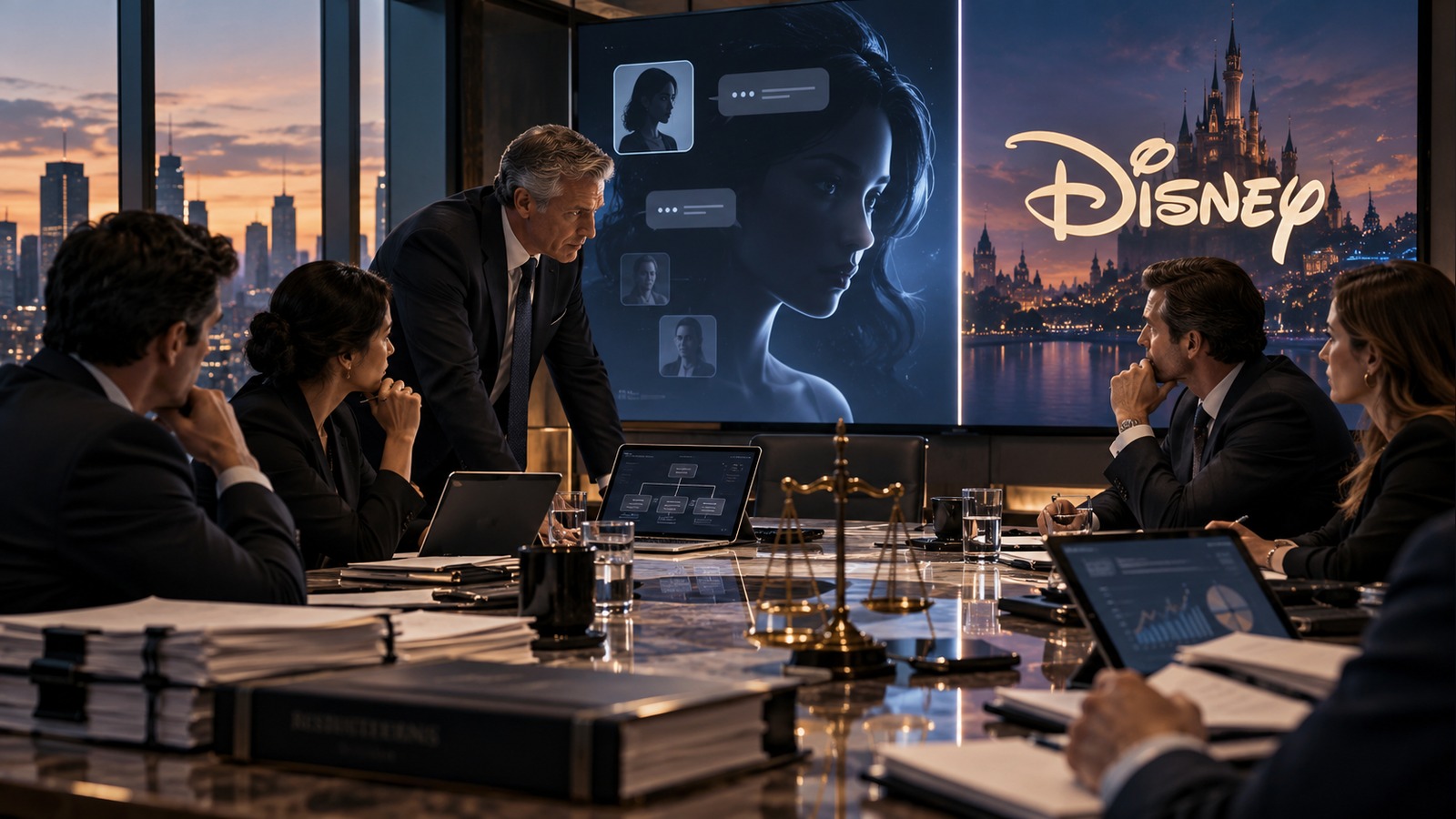 Imagem editorial: Character.AI entra em Chapter 11; Disney propõe licença de 20 milhões de dólares